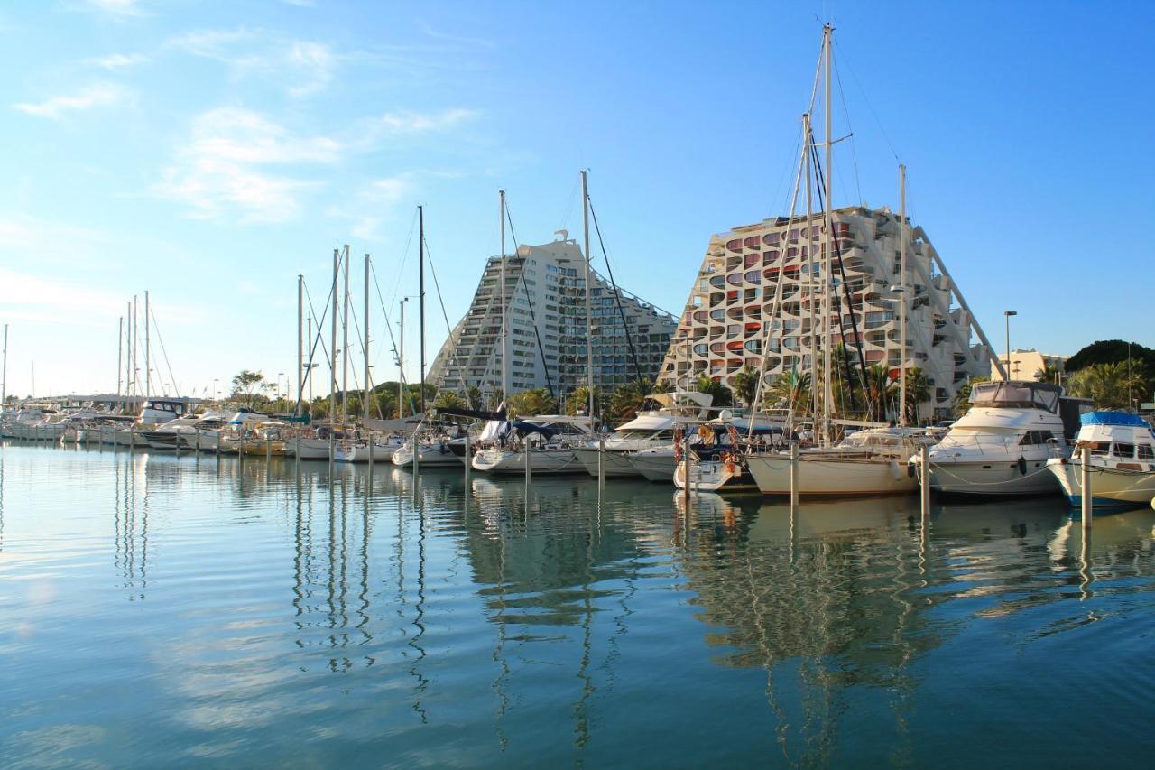 Le Sunrise Vue Mer Acces Plage- Spacieux-2 Terrasses-Wifi - Confort -Top Pros Servicesconciergerielagrandemotte La Grande-Motte Exterior foto